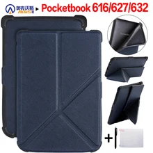 Для начинающего ходить ребенка и рисунком в виде птичек-оригами Тонкий Smart Cover чехол для карманной книги 616/627/632 Pocketbook Basic Lux 2/touch Lux/сенсорный экран HD 3+ подарок