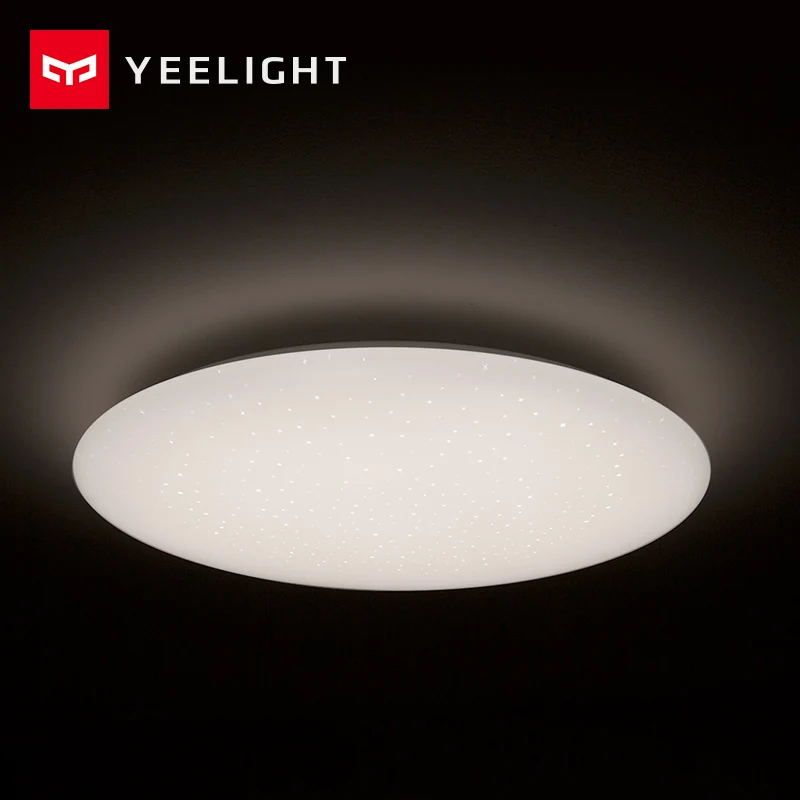 Mijia Yeelight потолочный светильник 480 мм Дистанционное приложение wifi Bluetooth управление Умный светодиодный потолочный светильник IP60 пылезащитный потолочный светильник для приложения Mihome