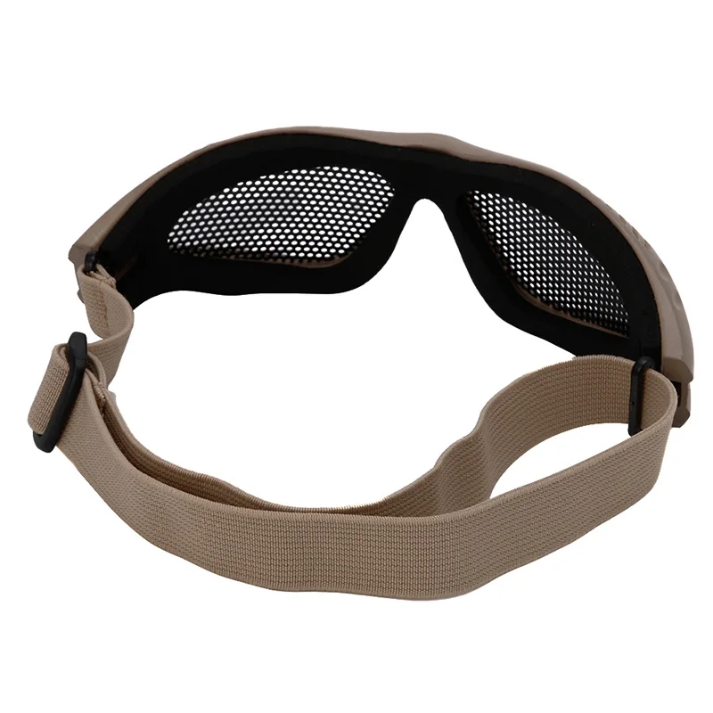 Открытый глаз Защитные удобные страйкбол безопасности тактические очки противотуманные очки с металлической сеткой 3 цвета