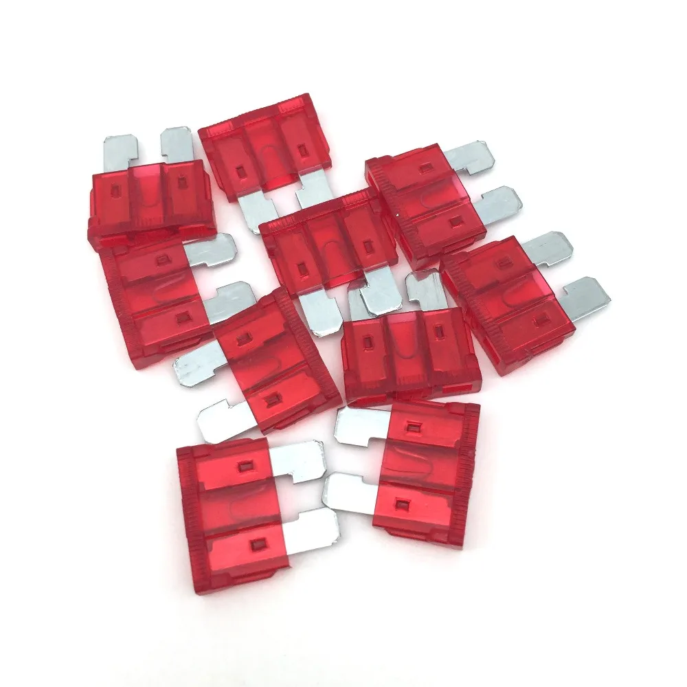 Car fuse kit 10Pcs medium assorted standard 5A 10A 15A 20A 25A 30A for auto car truck