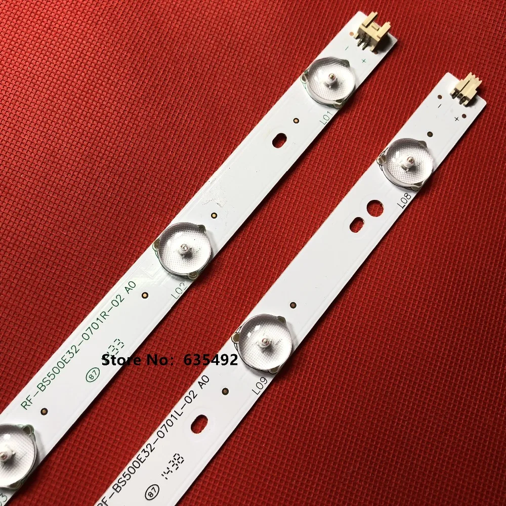 10개 LED 스트립 RF-BS500E32-0701L-02 RF-BS500E32-0701R-02 A0 TCL D50A710 L50F2850A 52M5030A