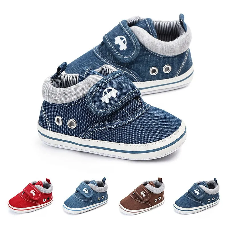 Baby Boys Girls Shoes Canvas High Quality Newborn Baby Shoes Toddler Causal First Walkers For 0-18M