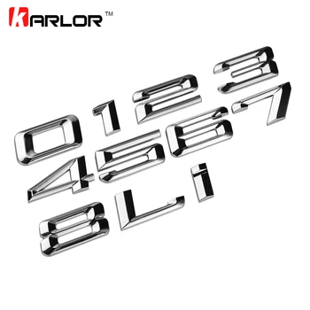 

Car Styling 3D ABS Auto Car Emblem Badge Rear Trunk Logo Sticker For BMW E46 E39 E90 E60 E36 E30 E34 E53 F30 F10 F20 X1 X3 X5