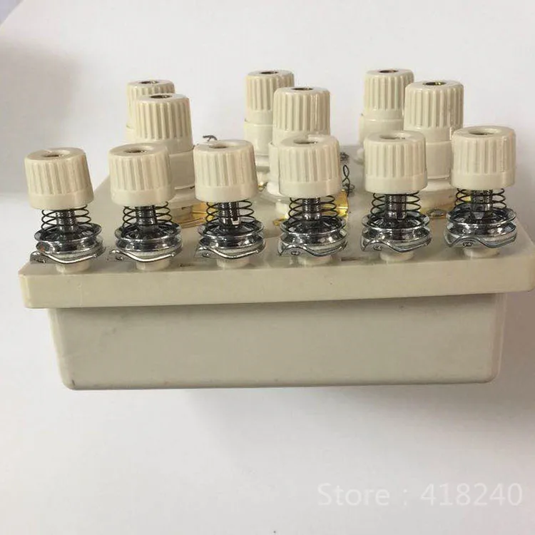 Computer Embroidery Machine For TAJIMA Machine Head Wire Thread Clamping Device Assembly Six Needle 6 Needles Line