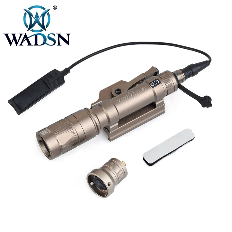 

Airsoft Scout Flashlight M620W SCOUTLIGHT LED FULL NEW VERSION Rifle LED Tactical Hunting Weapon light Strobe 170lumens WEX378