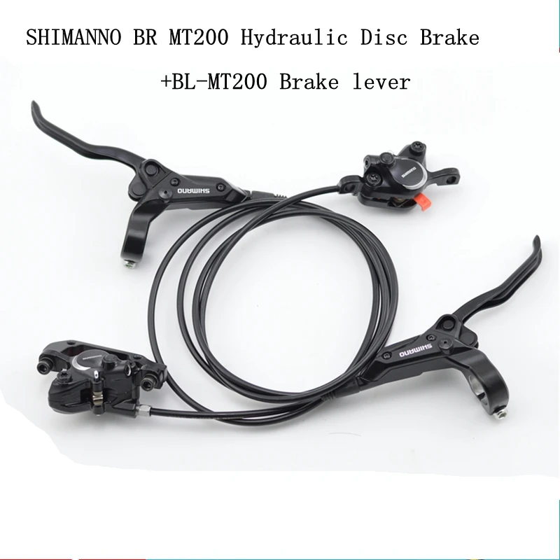 

SHIMANO MT200 Hydraulic Disc Brake Set Front 800mm and Rear 1550mm - MTB BICYCLE
