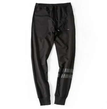

2018 New Winter Men Pure Color Leisure Trousers Plus Size Slim Pencil Pants Warm Men Straight Sport Pants Cotton Sweatpants