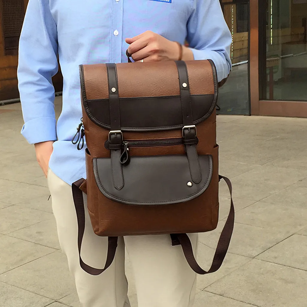 

Fashion Men Backpack Bags Large-Capacity Backpack Men Waterproof Wild Student Backpack Computer Bag Laptop Backpack Mochila