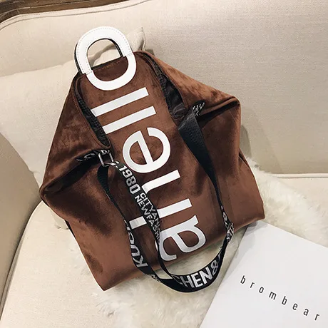 جديد كبير قدرة المخملية يد أزياء سيدة إلكتروني الكتف Crossbody حقيبة عالية الجودة المرأة حقيبة تسوق حمل جديد كبير قدرة المخملية يد أزياء سيدة إلكتروني الكتف Crossbody حقيبة عالية الجودة المرأة حقيبة تسوق حمل