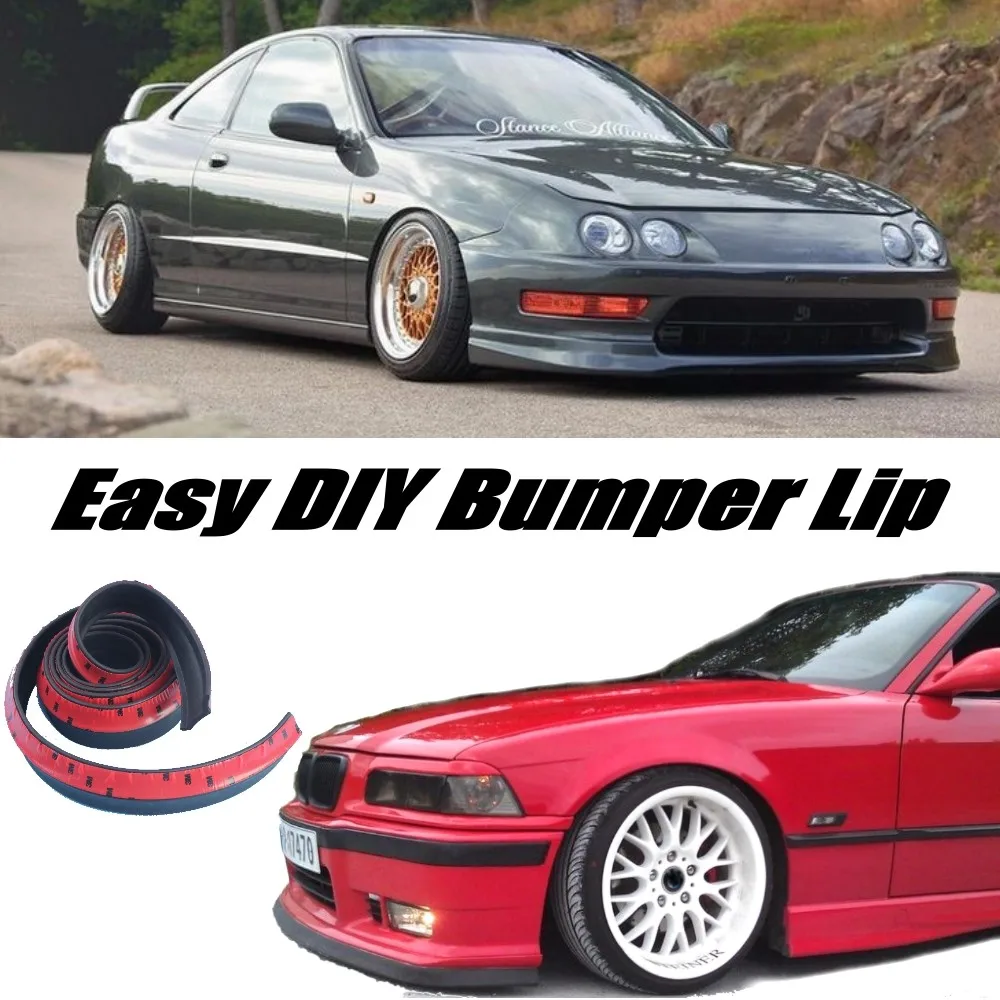 Honda Integra For Acura RSX  Tuning Front Splitter Bumper Lip Front Skirt Bodykit