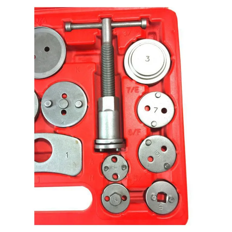 Универсальный Авто точность суппорт свернуть Tool Kit 12 шт тормозные колодки тормозные насос поршень тормоза Инструменты для ремонта автомобилей комплект