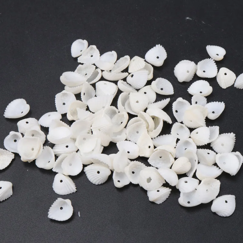 

200pcs Natural Shell Beads White for Women jewelry Bracelet Necklace Earring Making DIY Gift for Friends 10mm TRS0044