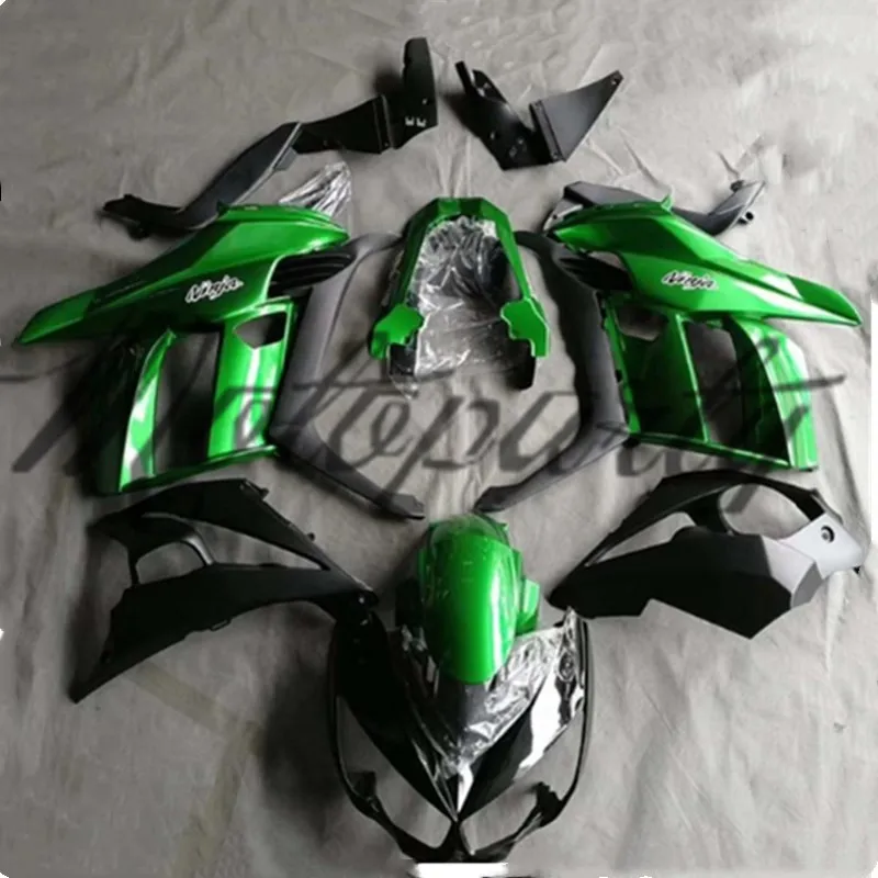 Для литья под давлением Обтекатели для Kawasaki Ninja 1000 Z1000SX 2010 2011 2012 2013 мотоцикл комплект обтекателей зеленого цвета кузов капоты - Цвет: Зеленый