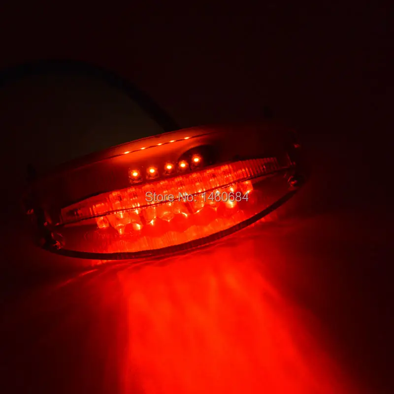 

Red Motorcycle 28 LED 12V 3W Brake Tail Light for ATV Honda XR CRF XL TRX ATC BMW KTM SX KLX