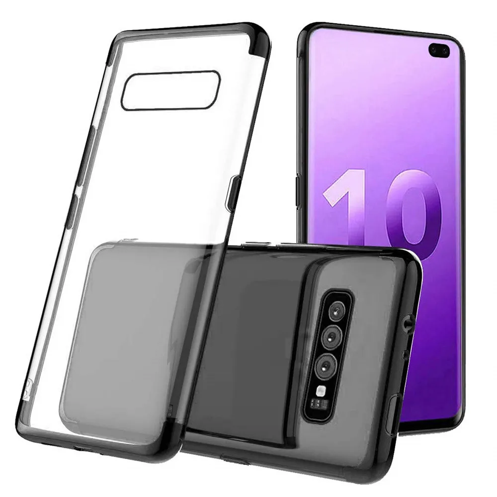 Case For Samsung Galaxy S10 Plus Coque Ultra Thin Transparent Soft TPU Silicon Phone Cases For Samsung S10 Plus S10e S10 Lite (2)