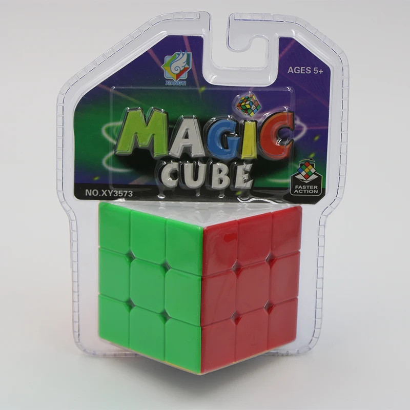 Красочные Магические кубики 3x3x3 Magico oyuncak без наклейки классические игрушки
