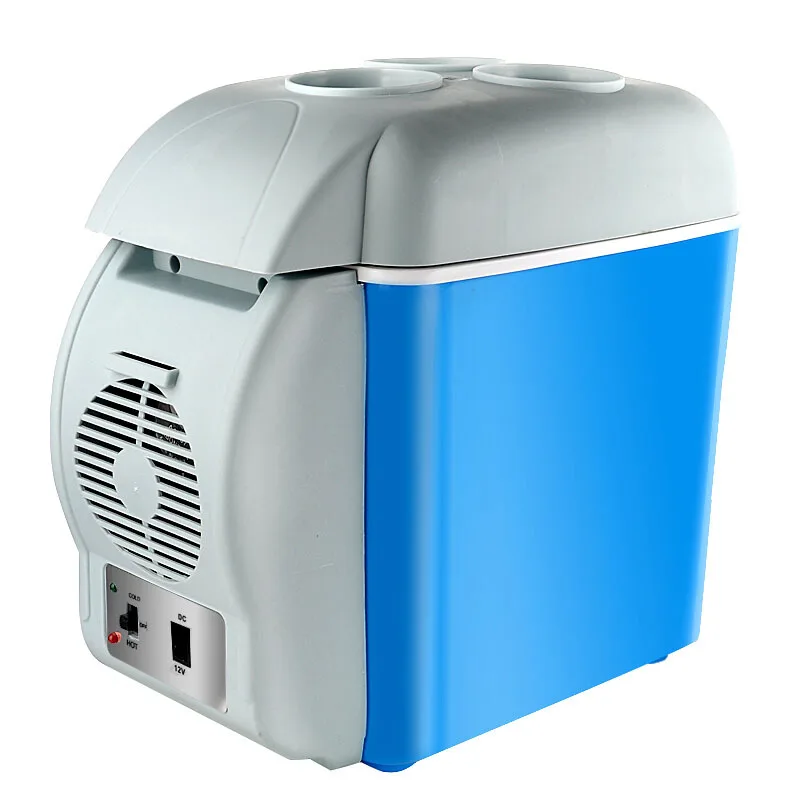 7.5L автомобильный холодильник мини домашний кулер для путешествий автомобильный холодильник двойного назначения коробка охладитель подогреватель контроля температуры