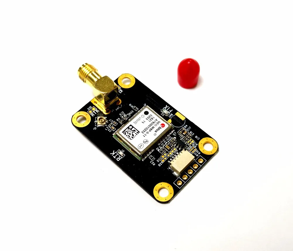 

RTK GNSS Module neo-m8p-0-11 High precision GPS GLONASS RTK GNSS Module UART level Do rtk mobile terminal