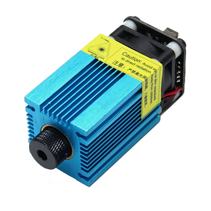 1pc Brand New EL01 5500 445nm 5500mW Blue Laser Module PWM Modulation 2.54-3P DIY Engraver 33mmx33mmx86mm