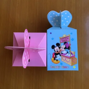 

20pcs Paper Gift Box Candy Box Wedding Favor Boxes For Chocolates Baby Shower Children Birthday Event Party Supplies