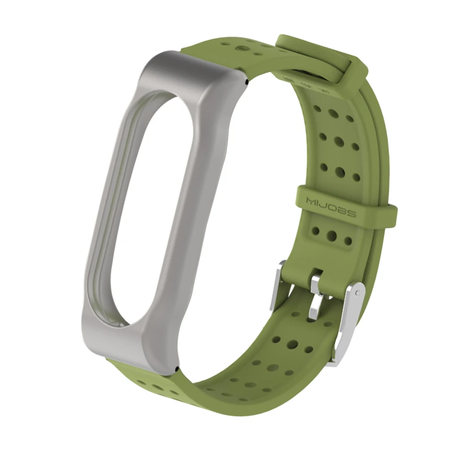  Mijobs Mi Band 2 Strap Sport Silicone Bracelet for Xiaomi Mi Band 2 Strap Smart Band Accessories Wr - 32962398580