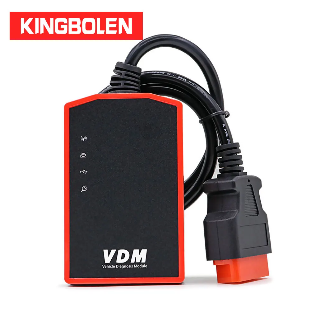 

UCANDAS VDM V3.9 WIFI Wireless Universal Car Diagnostic Tool Auto OBD2 Scanner VDM WindowsPC / Android Full Systems Auto Scanner