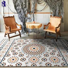 SunnyRain 1-piece ковер и ковер для гостиной короткий плюшевый ковер для спальни Большие размеры ковры моющиеся