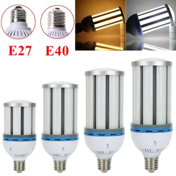 

E27 E40 LED Light Corn Bulb 35W 45W 55W 65W 80W 100W 120W Replacement Lamp Street Garage Warehouse Backyard Light Fixture Lamp