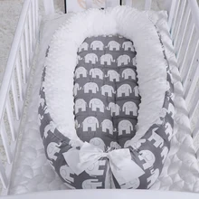 0-12 месяцев Portabel детское гнездо кровать для новорожденных молочная больница бионическая кровать детская кроватка для младенцев с бампером Bionic Cot матрас