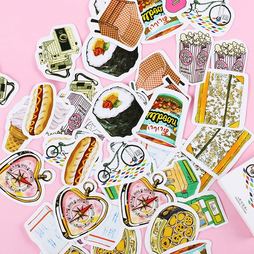 стикер рукодельница. набор для скрапбукинга для девочки.