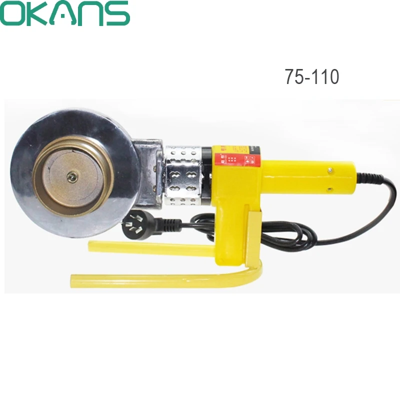 1200W Fuser 75 110 Hot Melt Machine Plastic Pipe Butt Welding Machine