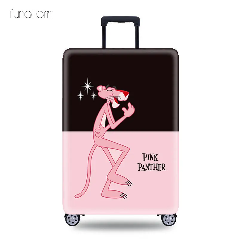 Чехол на колесиках, розовый пылезащитный чехол из эластичной ткани, защитный чехол для багажа, Suitable18-32 дюймов, аксессуары для путешествий - Цвет: 5