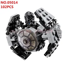 LEPIN Star Wars Rebels TIE Advanced Prototype Micro Fighters Ghost Ship Minifigures Building Block Toys Compatible