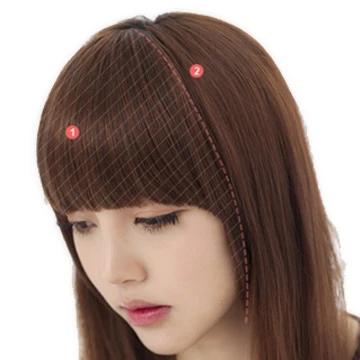 Perruque frange rideau Clearance