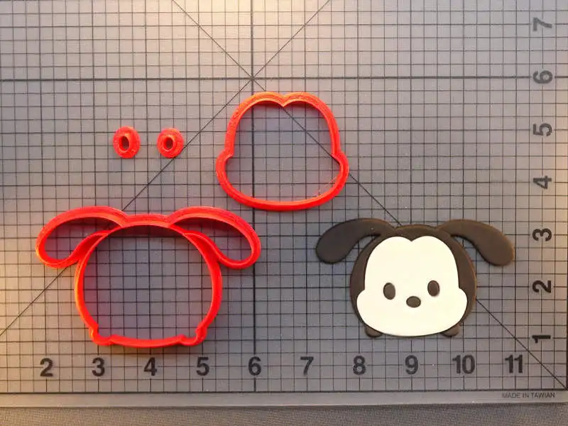 Goofy 5 inch Мультипликационный персонаж резак для печенья, мастики резак индивидуальный заказ 3D печатных торт украшения инструменты для нарезки печенья в виде cortador de biscoit - Цвет: Goofy 5 inch