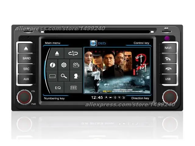 Для Toyota Ipsum 2001 ~ 2009 Автомобильная навигационная система GPS + радио ТВ DVD iPod BT 3G WIFI HD