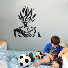 Dragon Ball Z DBZ Super Saiyan Goku Anime Vinyl Die Cut Decal Sticker For Laptop Car Wall Decor anime dragon ball