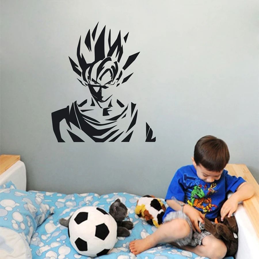 Dragon Z DBZ Super Saiyan Goku аниме виниловая высечка наклейка для ноутбука автомобиля