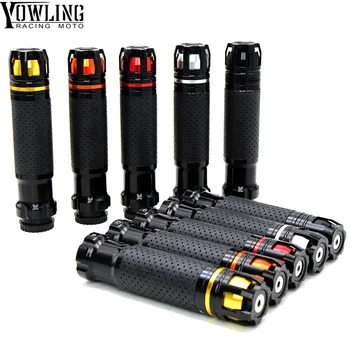 

Universal CNC 22\24mm Motorcycle handle bar Brake clutch Hand Grips for SUZUKI HAYABUSA SFV650 GLADIUS SV1000/S TL1000R