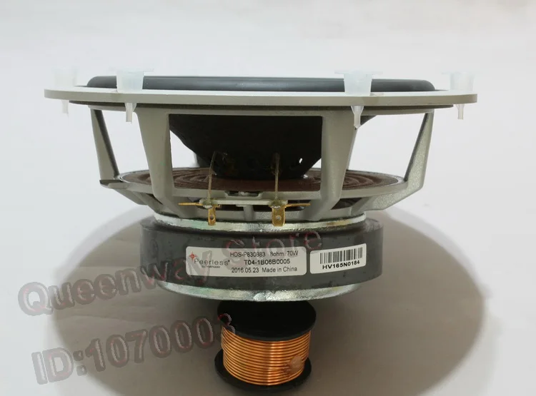 Sale 6.5 inch vifa XT25BG60-04 tweeter+ PEERLESS 830883 midrange and bass  bookcase speaker front speaker DIY 4