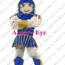 Стиль королевский синий Спарта спартанского воина боец солдат талисман костюм Взрослый размер нарядное платье EMS отправка SW1311