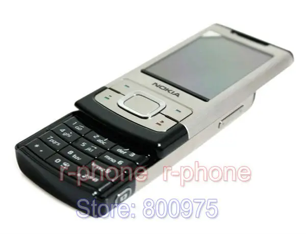 Nokia 6500 Slider Original s мобильный телефон Восстановленный разблокированный 3G смартфон