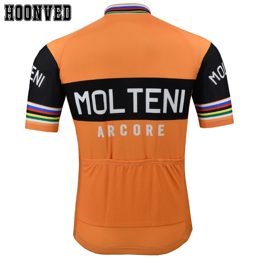 Go Pro Мужской Ретро MOLTENI Road Велоспорт Джерси с коротким рукавом одежда летняя одежда для триатлона Mtb Джерси Майо ciclismo hombre