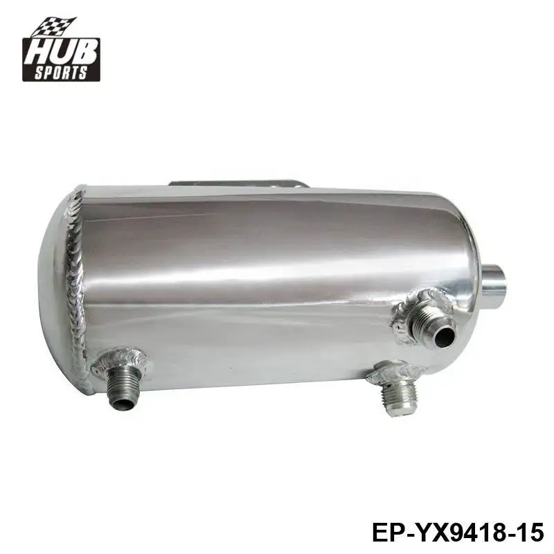 Универсальный полированный сплав алюминий 1,5 л топливный бак перенапряжения фитинги зеркально полированный HU-YX9418-15