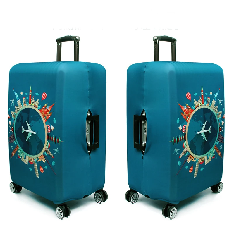 Thicker Travel Suitcase Protective Cover Luggage Case Travel Accessories Elastic Luggage Dust Cover Apply to 18''-32'' Suitcase