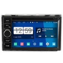 S160 Sistema Android 4.4 6.2 pulgadas de Pantalla Táctil Digital de 2 Din Coche DVD GPS Jefe Unidad Sat Nav con Radio