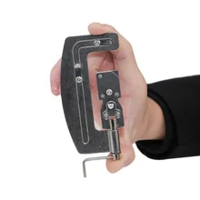 Рыболовный инструмент 1 шт. удобный нержавеющая сталь Полу Автоматический рыболовный крючок линия уровня устройство для скрепления инструменты