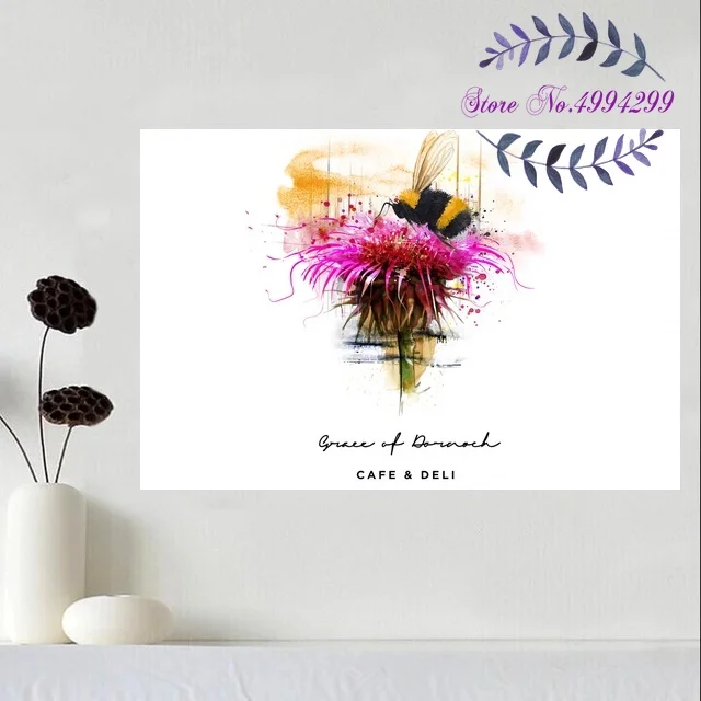 

Bumble Bee Animal poster Modern Home Decor Canvas Painting Wall Art Print Wall Picture NO FRAME