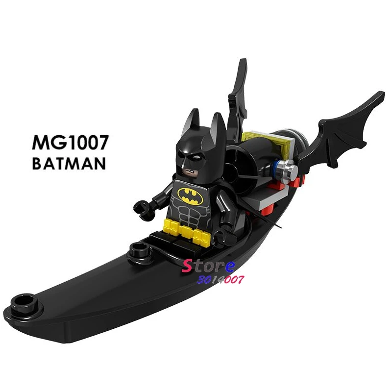 

Single Super Hero Deadpool 2 Domino Cable Peter Batman Battle Airship Movie Action Figures building block toys for children