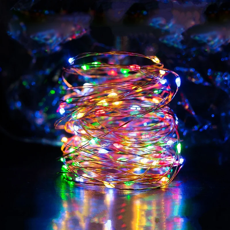 

Fairy 200 leds LED Solar String Lights New Year Christmas Tree Garland Outdoor Home Garden Lamp Wedding Luminaria lighting Decor